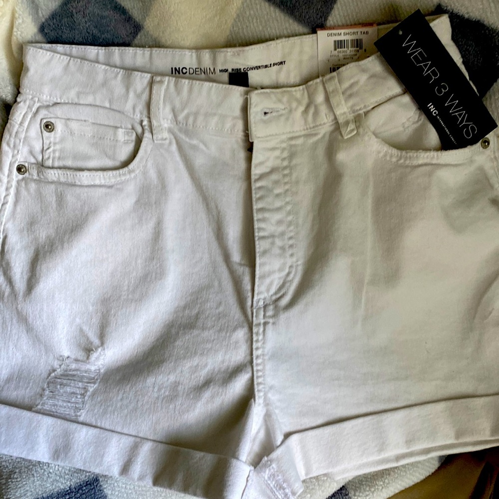 INC DENIM SHORTS